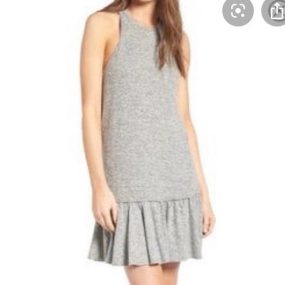 McGuire Le Club Gray Heathered Sleeveless Dress - Picture 5 of 11